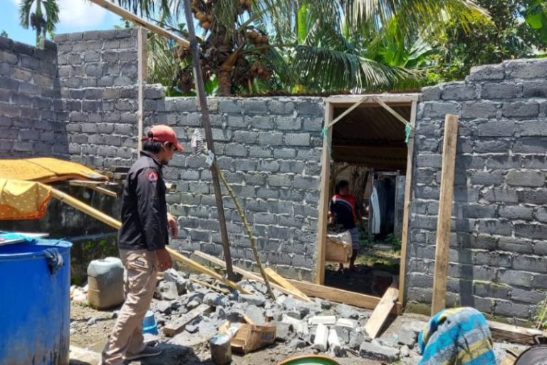 Gempa Magnitudo 5,2 di Halmahera Utara Sebabkan 92 Rumah Alami Kerusakan