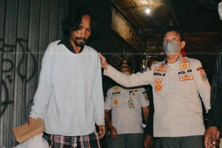 Gelar Operasi Gabungan, Satpol PP DKI Jaring 20 PMKS di Jakarta Pusat