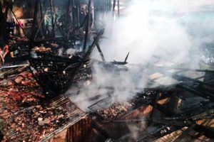 Enam Rumah di Palembang Ludes Terbakar, Kerugian Capai Rp 800 juta