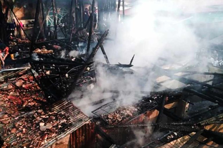 Enam Rumah di Palembang Ludes Terbakar, Kerugian Capai Rp 800 juta