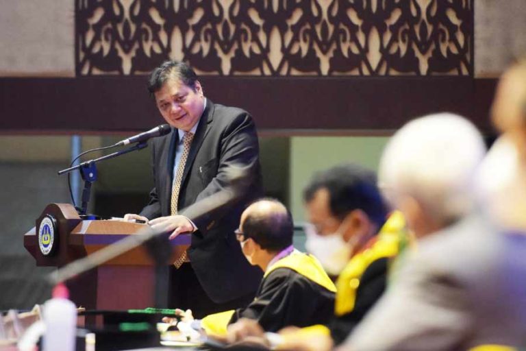 Penanganan Covid-19, Airlangga: Nilai Kemanusiaan jadi yang Tertinggi dalam Kebijakan Publik