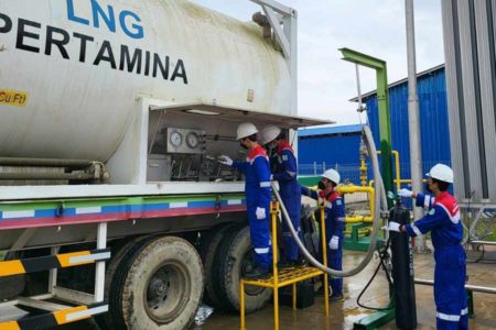 Subholding Gas Pertamina Supply LNG ke Industri Bontang