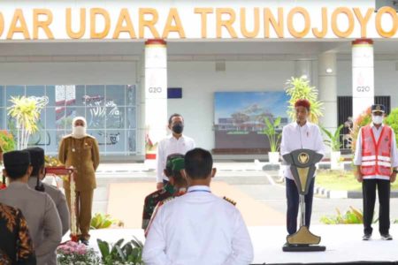 Jokowi Optimis Bandara Trunojoyo jadi Gerbang Pertumbuhan Ekonomi Madura