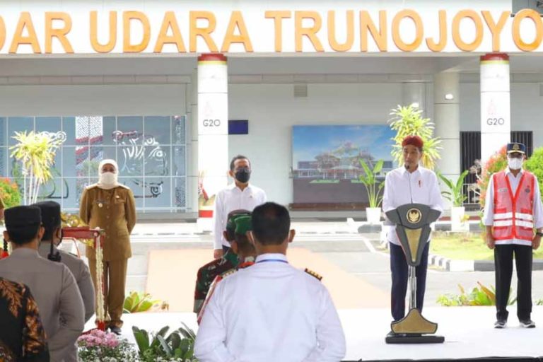 Jokowi Optimis Bandara Trunojoyo jadi Gerbang Pertumbuhan Ekonomi Madura