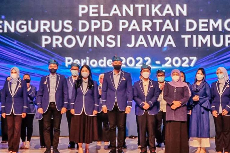 Putra Gubernur Khofifah Gabung dalam Partai Demokrat Jatim