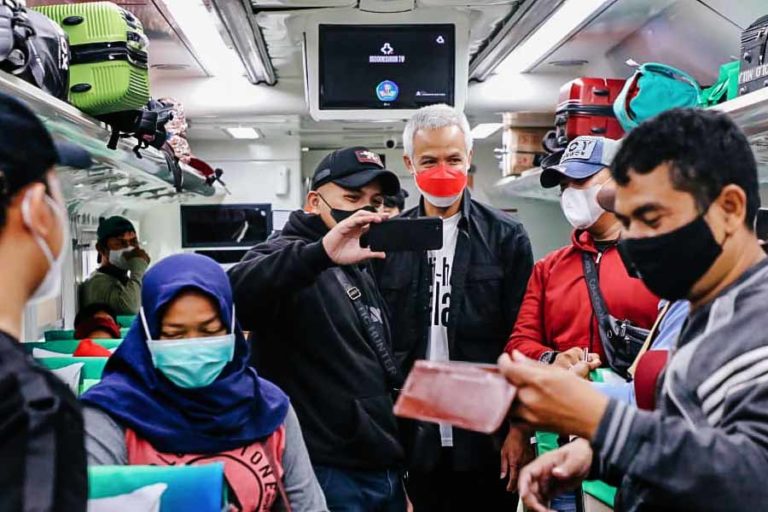 Mudik Gratis belum Kelar, Ganjar Siapkan Angkutan Balik Gratis pada Warga Jateng