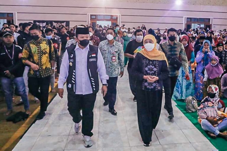 Gubernur Khofifah Apresiasi Gerakan Solidaritas Komunitas Millenial Sedulur Pati Jember