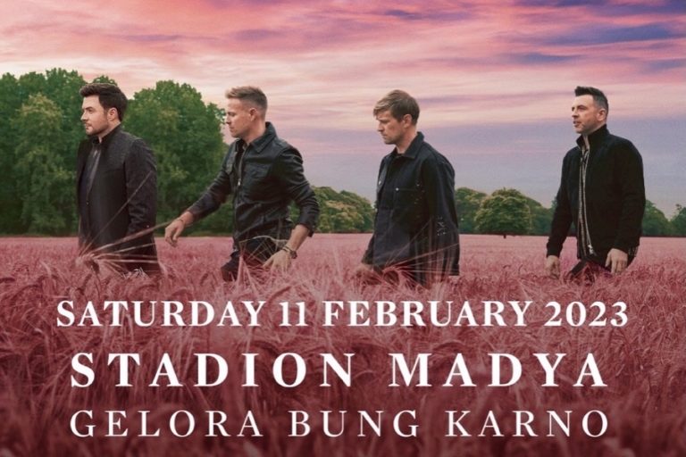 Konser Westlife di Jakarta Berlangsung 11 Februari 2023, Harga Tiket Mulai Rp1,4 Juta