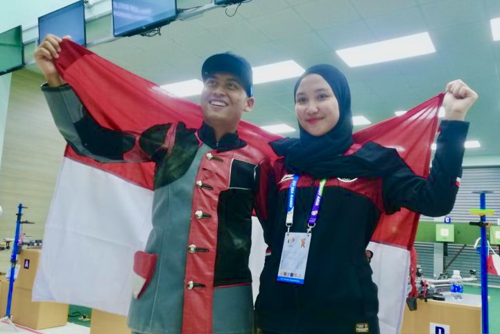 Fathur Gustafian Lengkapi Raihan Emas 10 Meter Air Rifle SEA Games