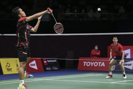 Permainan Ginting dan Ahsan/Kevin Berkembang, Tim Pelatih Mengaku Kagum