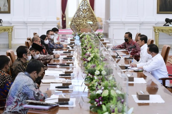 Bertemu KPU, Ini 6 Arahan Jokowi Terkait Pelaksanaan Pemilu 2024