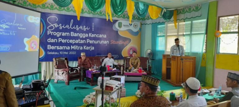Kolaborasi, Camat Selakau Libatkan Tokoh Masyarakat dan Agama Turunkan Angka Stunting
