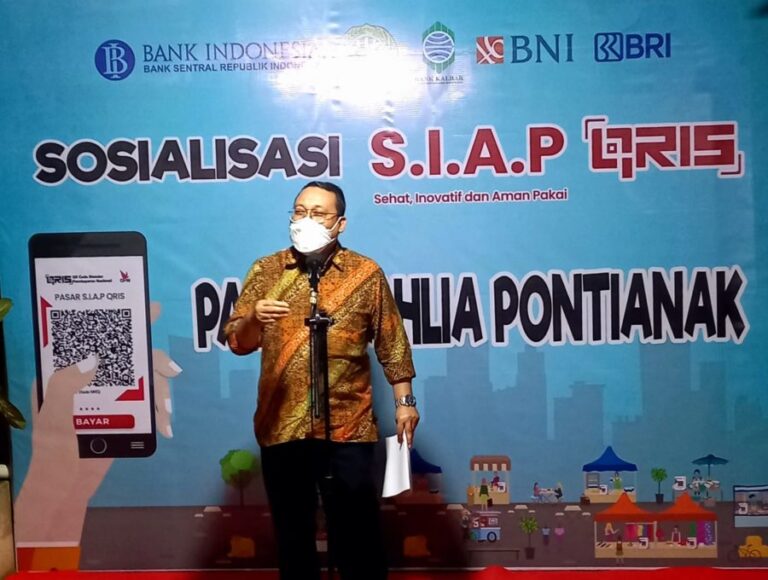 Pengguna QRIS di Kalbar Capai 161.218 Orang, Agus Chusaini: Ikuti Perkembangan Jaman Menuju Transformasi Digital