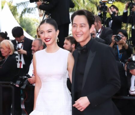Elegan di Festival Film Cannes 2022, Raline Shah Bertemu dengan Bintang Squid Game