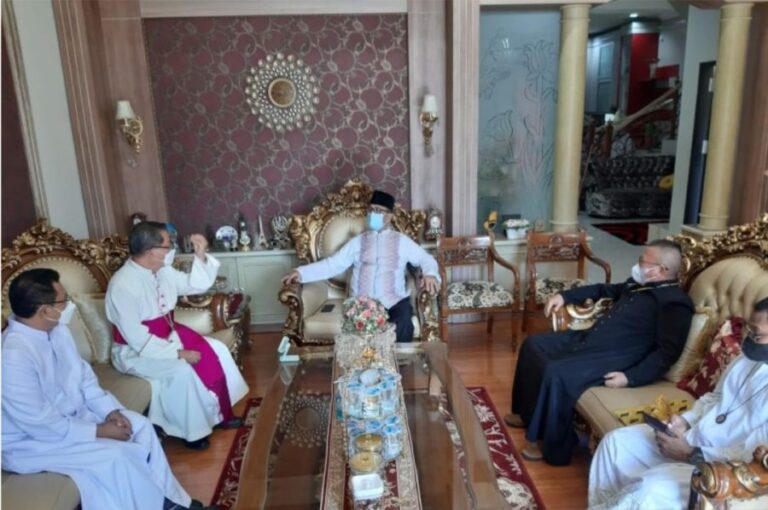 Silaturahim Membahas Peningkatan Kualitas Kerukunan Beragama Dilakukan Tokoh Agama di Palu