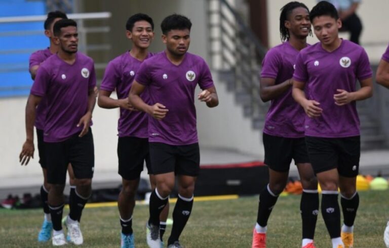 Berlangsung di Stadion Viet Tri, Phu Tho, Vietnam, Sepak Bola U-23 Indonesia Unggul 2-0 atas Filipina