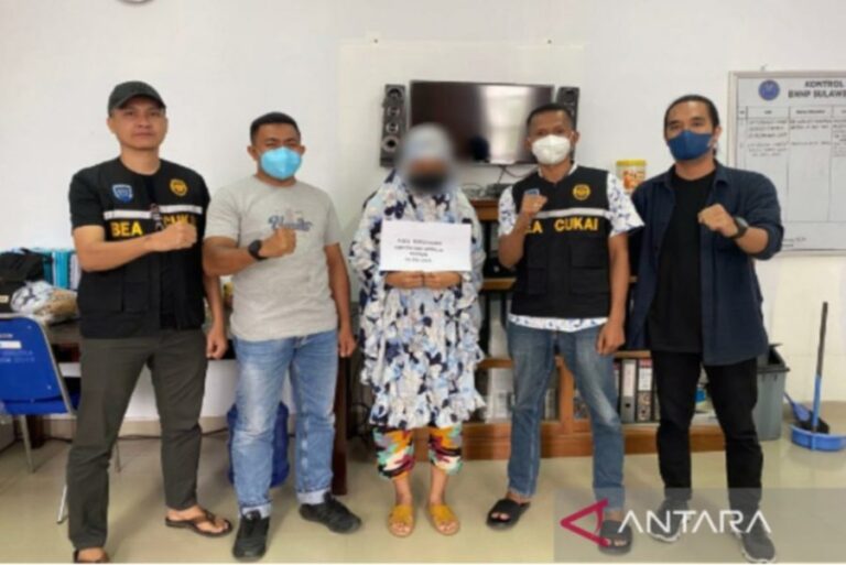 Dikirim dari Bone, Kantor Bea Cukai Sulawesi Tenggara Tangkap Wanita Usai Menerima Paket Ganja