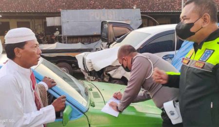 Polres Sumenep Amankan Pelaku Video Viral Mobil Ngebut Berjalan Mundur