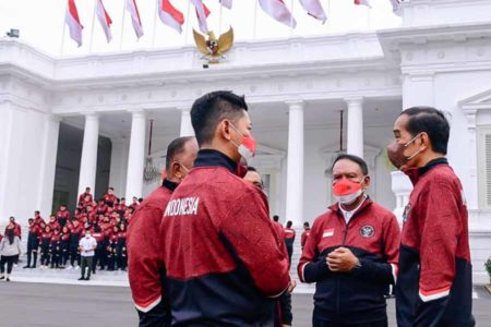 Lepas Kontingen SEA Games Vietnam, Jokowi Harap Capaian Prestasi yang Lebih Baik