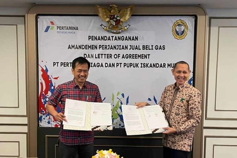 Dukung Industri Pupuk, Pertamina Suplai 45 BBTUD ke Pupuk Iskandar Muda