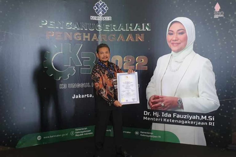 Berhasil Terapkan K3, Nusantara Regas Raih Penghargaan Kemnaker