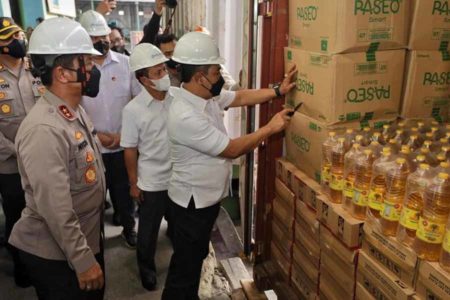 Polda Jatim Sita 122 Ton Minyak Goreng Kemasan yang Akan Diekspor ke Timor Leste