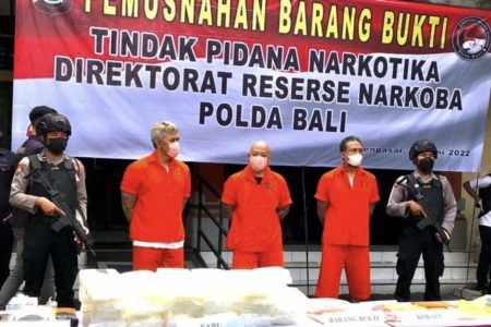 Selama 6 Bulan, Polda Bali Tangkap 16 WNA yang Terlibat Kasus Narkoba