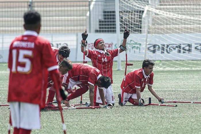 Timnas Sepakbola Amputasi Indonesia Lolos ke Piala Dunia, Menpora Berikan Bantuan