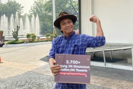 Sejarawan JJ Rizal Serahkan Petisi Penggantian Nama JIS ke Gubernur DKI Jakarta