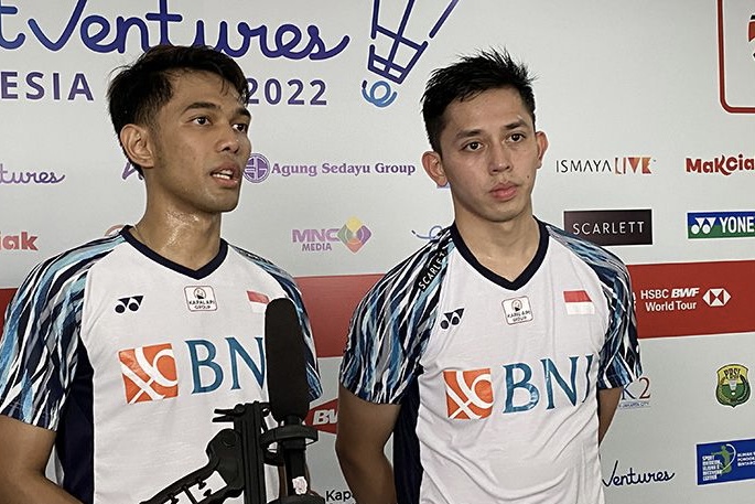 Fajar/Rian Susul Pram/Yere ke Perempat Final Indonesia Open 2022