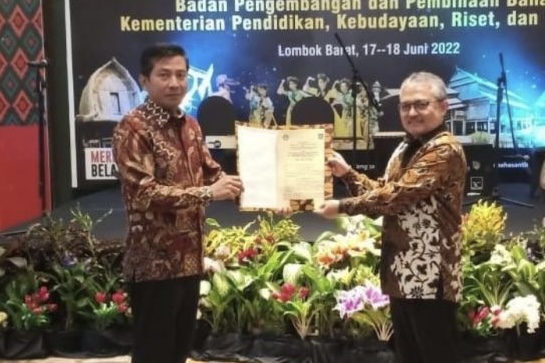 Pemprov Nusa Tenggara Barat Ajak Masyarakat Lestarikan Bahasa Daerah