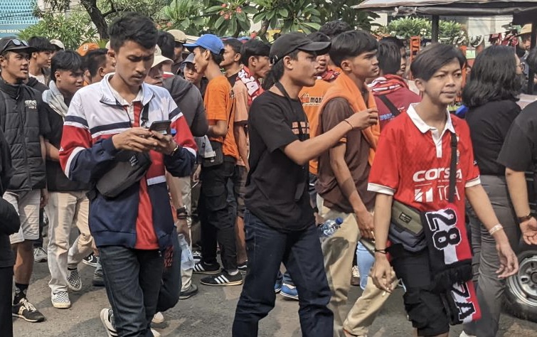25 Ribu Jakmania Penuhi Stadion Dukung Persija Jakarta Lawan Sabah FC