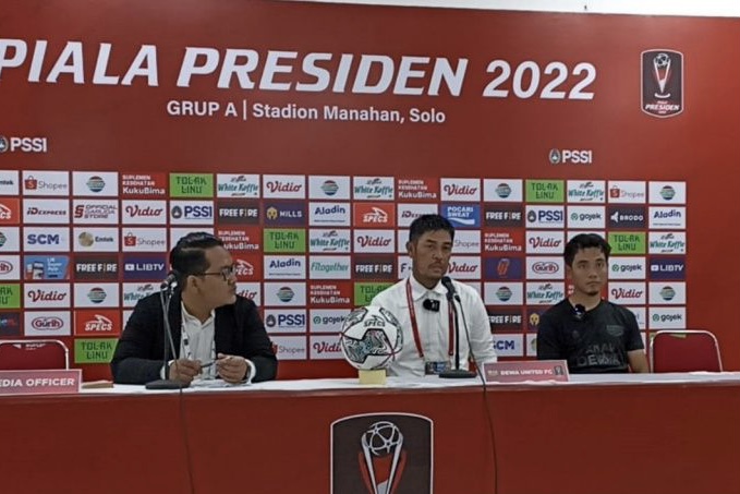 Nil Maizar Bangga Pemainnya Bisa Tahan Imbang PSIS Semarang