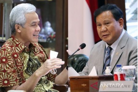 Survey SMRC, Elektabilitas Ganjar Pranowo Ungguli Prabowo Subianto dan Anies Baswedan