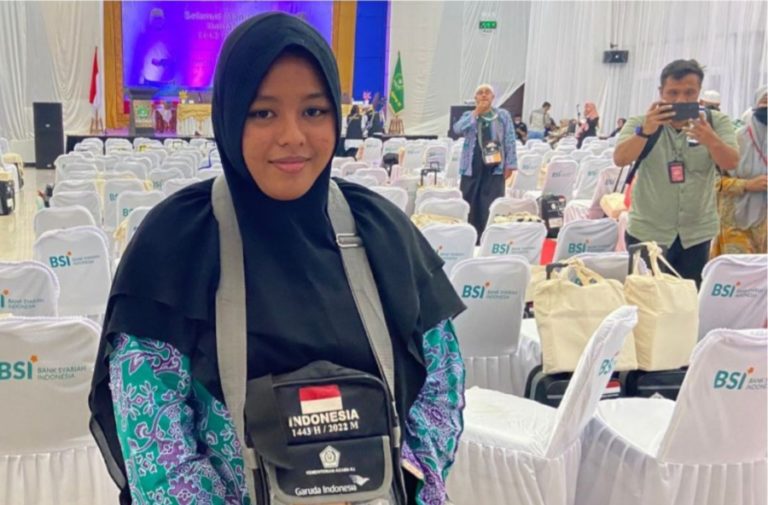 Calon Haji Termuda Asal Aceh Farah Fazira, Bertekad Ibadah Mendoakan Almarhumah Mama