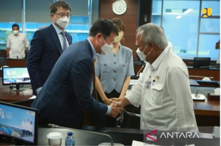 Delegasi Korsel Kunjungi Indonesia, Menteri PUPR Sampaikan akan Memulai Pembangunan IKN di Agustus 2022