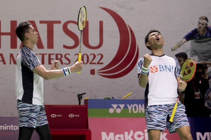 Fajar/Rian Kalahkan Juara Olimpiade, Susul Minions ke Semi Final Indonesia Masters