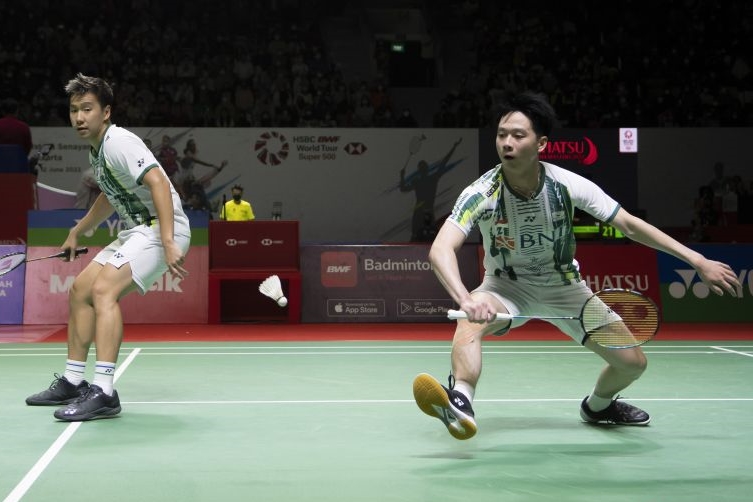 Marcus Tahan Rasa Sakit, Minions Maju ke Semi Final Indonesia Masters 2022