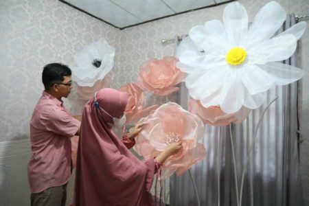 Wangi Bisnis Giant Flower, Menebar dari Kebumen hingga ke Hongkong