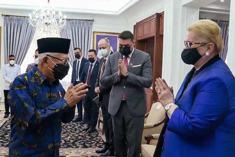 Terima Kunjungan Menlu Bisera, Ma’ruf Amin Ingin Kerjasama People to People