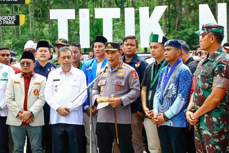 Gelar Bakti Kesehatan di Titik Nol IKN, Kapolri Utamakan Visi Indonesia Emas 2045