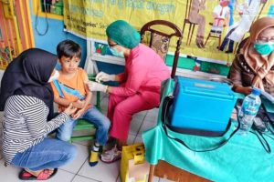 Belum Sesuai Target, Dinkes Medan Minta Percepatan Vaksinasi BIAN di 41 Puskesmas Bulan Imunisasi Anak Nasional 2022