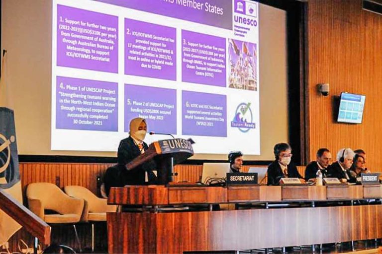 BMKG Dorong Negara-negara Dunia Percepat Terwujudnya Tsunami Ready Community