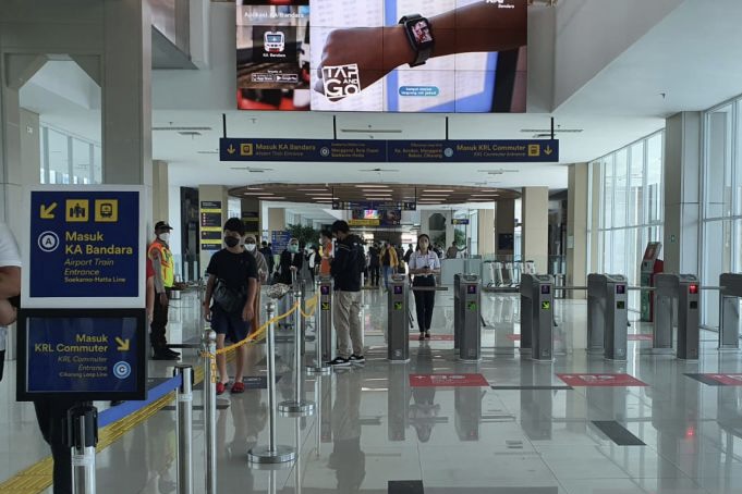 Stasiun BNi City Uji Coba Layanan Penumpang KRL
