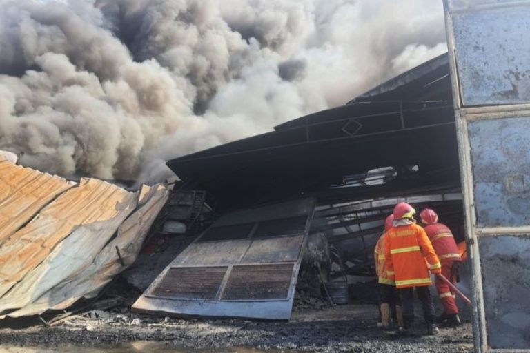 Pabrik Pipa Paralon di Tangerang Alami Kebaran