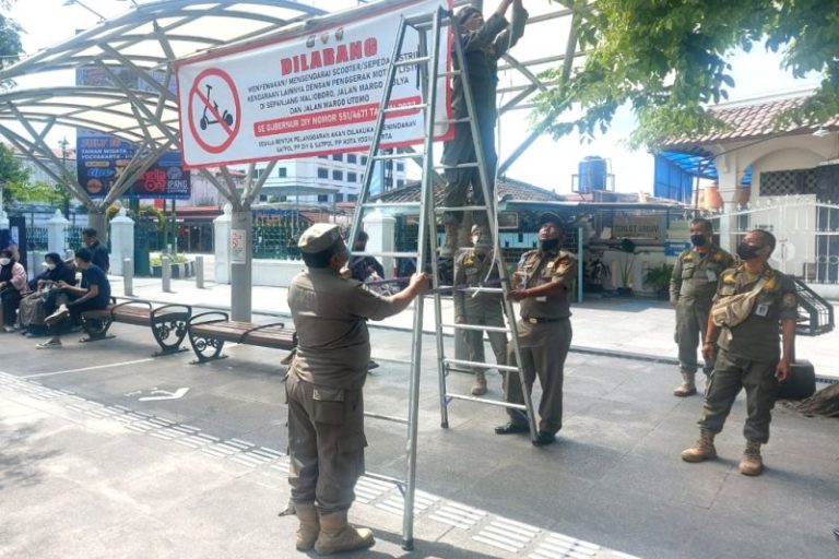 Pemkot Yogyakarta Larang Persewaan Skuter Listrik di Sumbu Filosofis