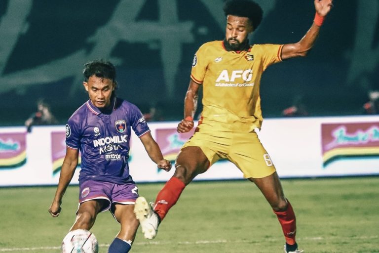 Gol Cepat Fergonzi dan Wildhan Ramdhani Bawa Persita Kalahkan Persik 2-0