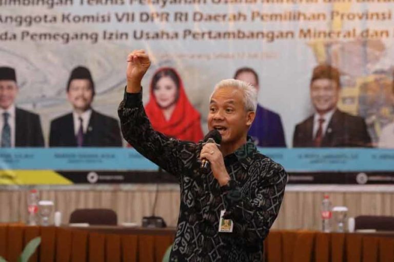 Marak Praktik Buruk, Ganjar Bicara Blak-blakan pada Pelaku Usaha Pertambangan