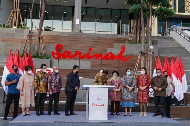 Kerja Keras Kementerian BUMN Tak Sia-sia, Transformasi Sarinah Diapresiasi Jokowi