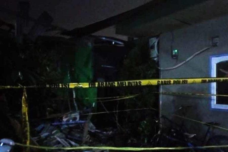 Tabung Gas Meledak, Rumah Kontrakan di Tangerang Rusak Berat